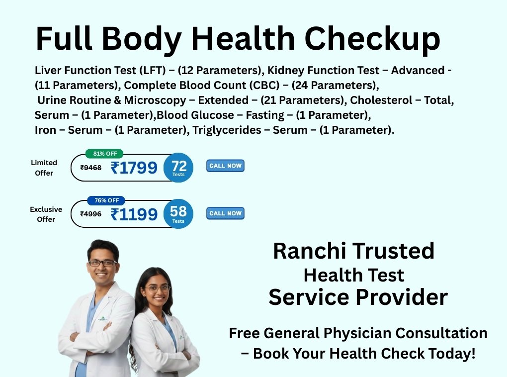 Full Health Checkup in Ranchi